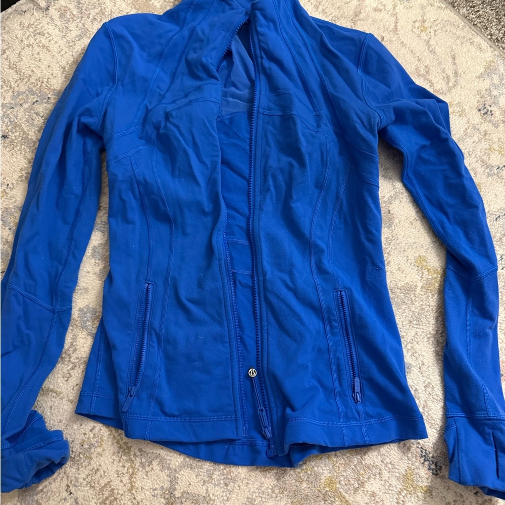 lululemon athletica Vibrant Blue Utility Jacket
